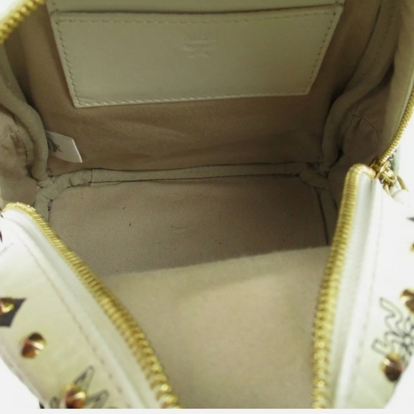 MCM Beautiful Studs Monogram Visetos Leather Mini Backpack Korea main image 10